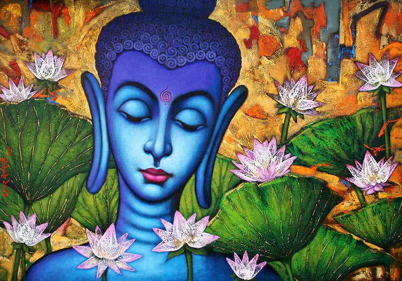’Buddha with Lotus-II’