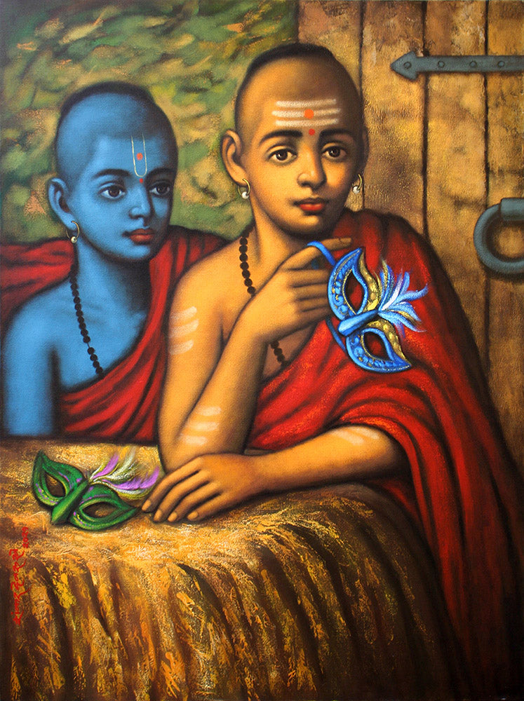’Batu with mask’