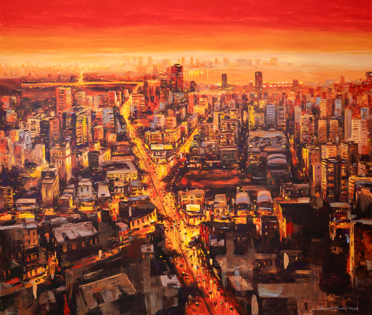 Ananta Mandal - Glowing Mumbai IV