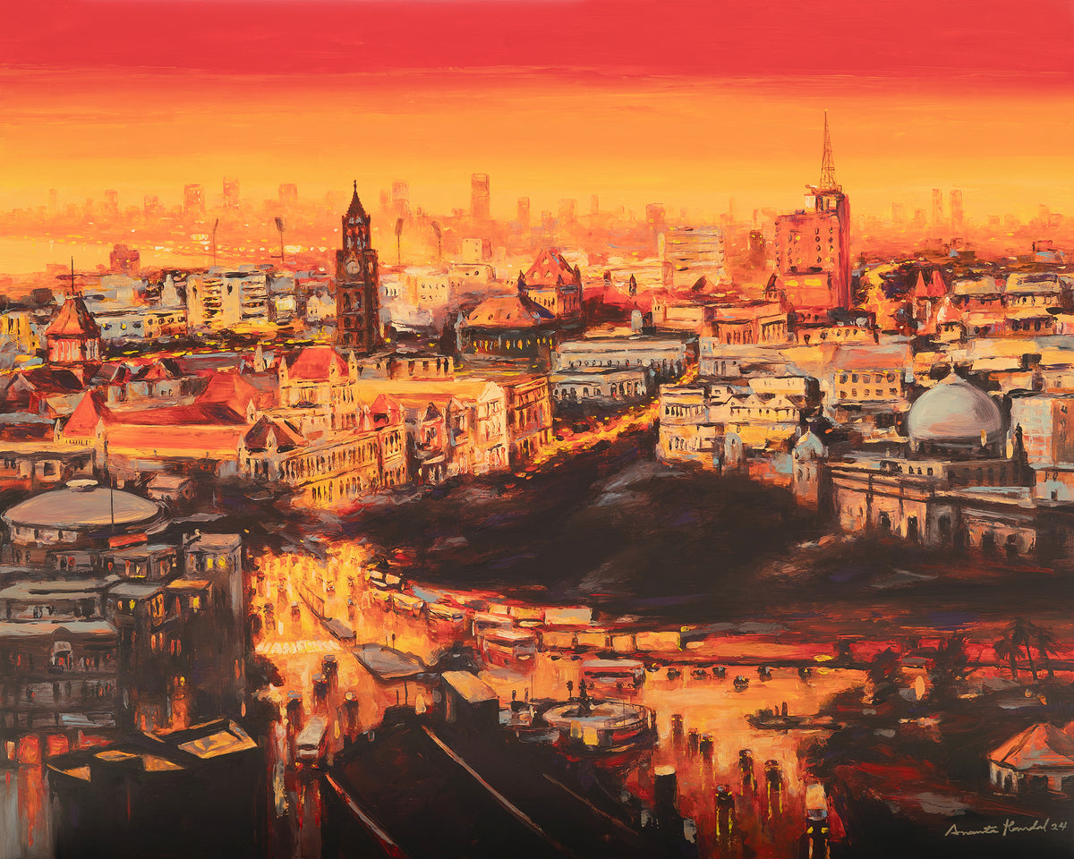 Ananta Mandal - Glowing Mumbai V