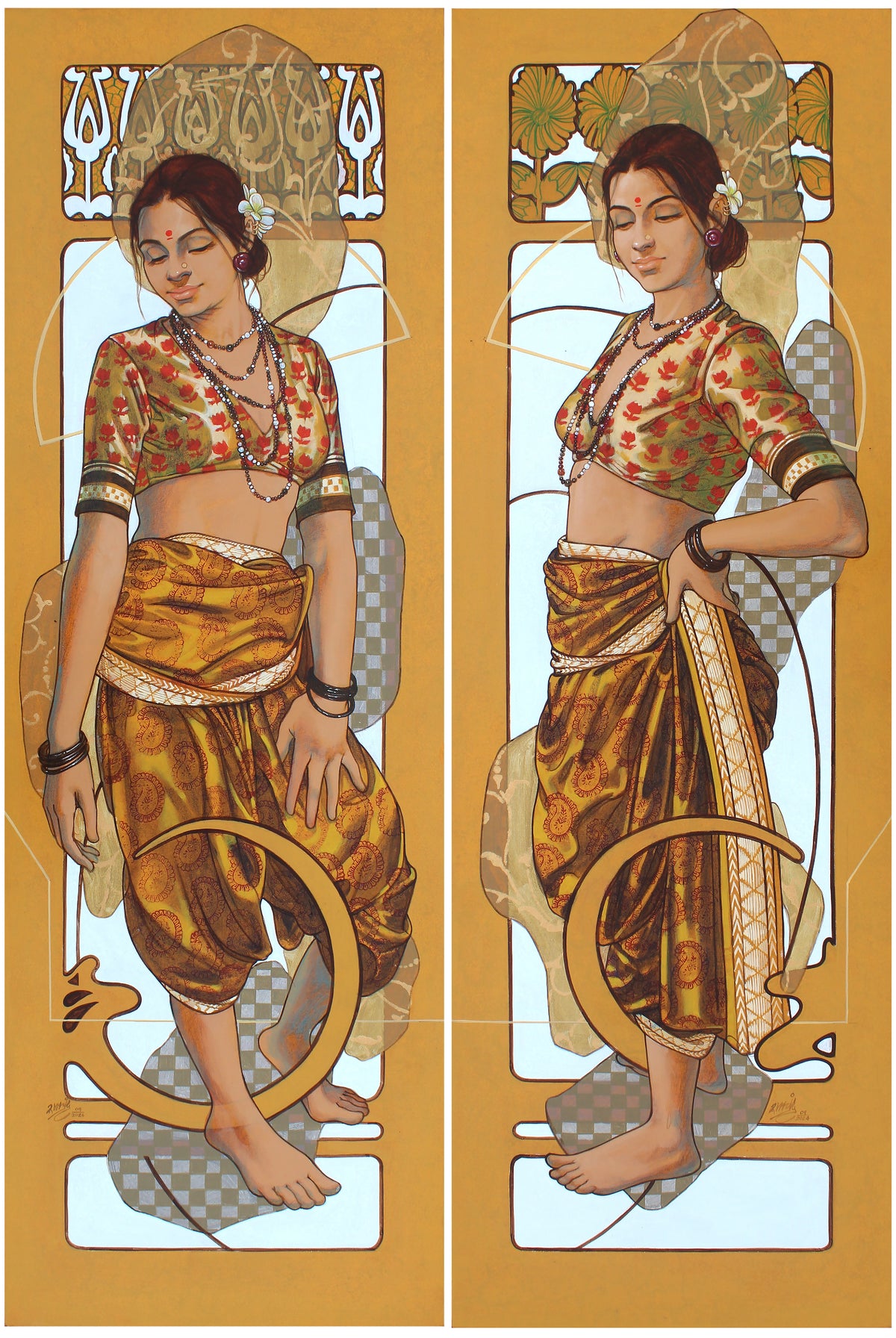 Art Nouveau Devi (beauty series)