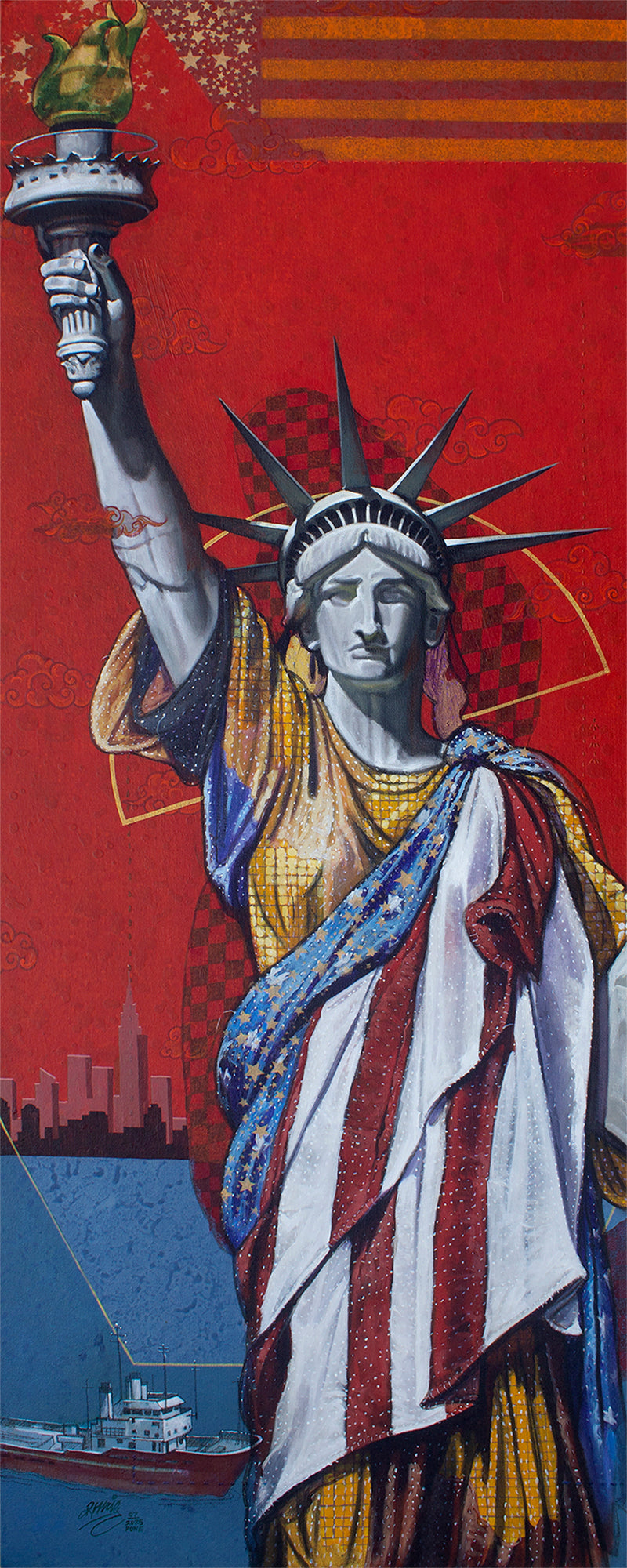 Stitched Sovereignty (Quilt Series)