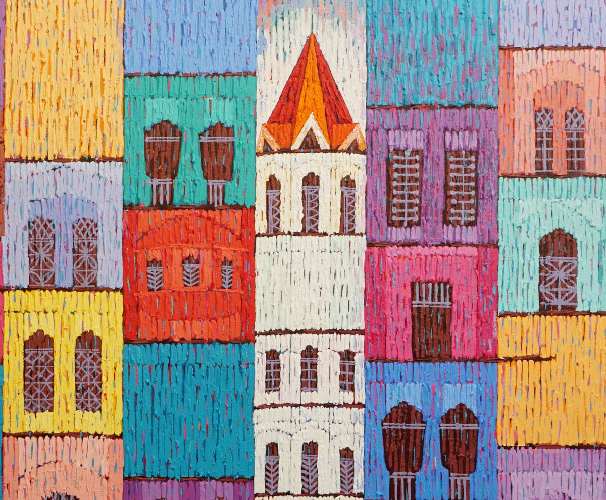 City in Different moods