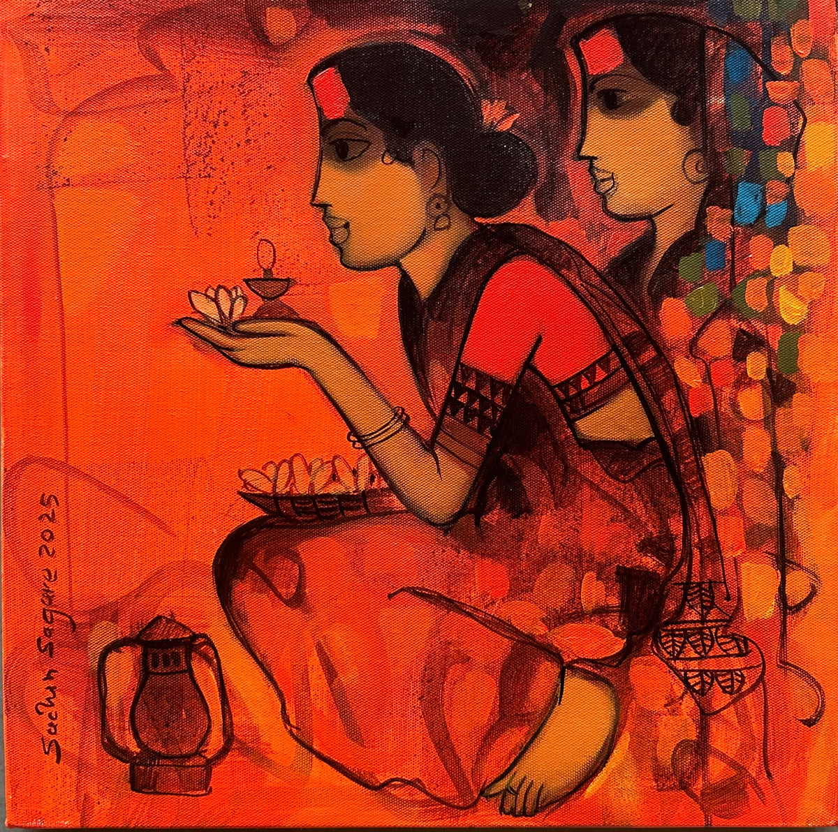 Women’s with diya