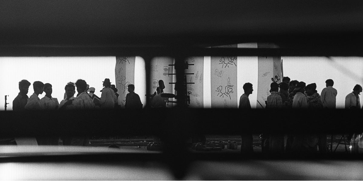 Shooting in progress