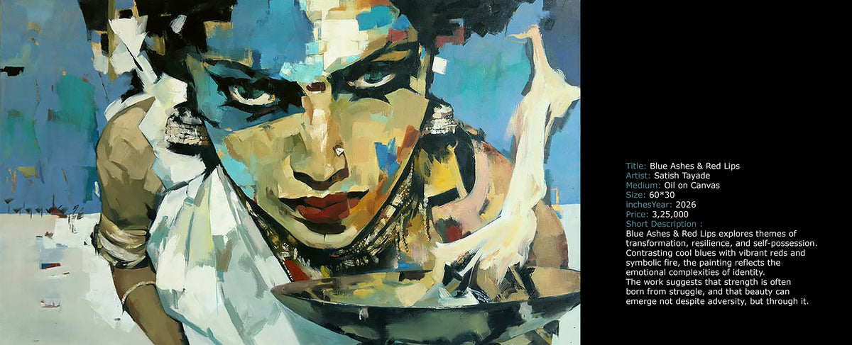Satish Tayade - Blue Ashes & Red Lips