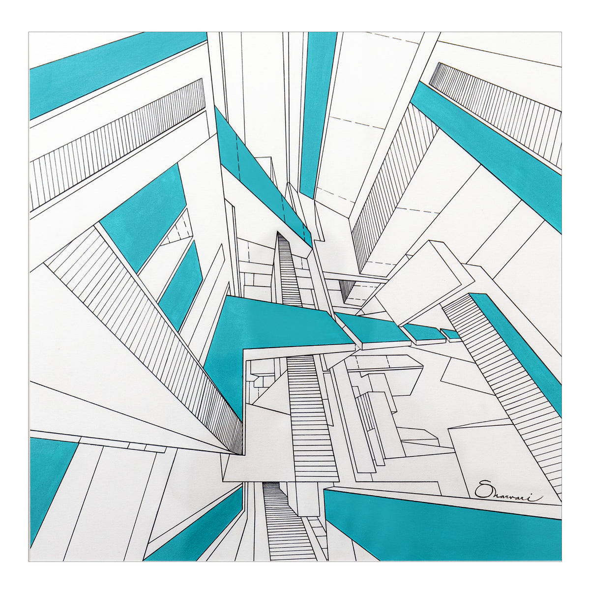 Sharvari Luth - The Architectural Perspective – B (Set of 2)