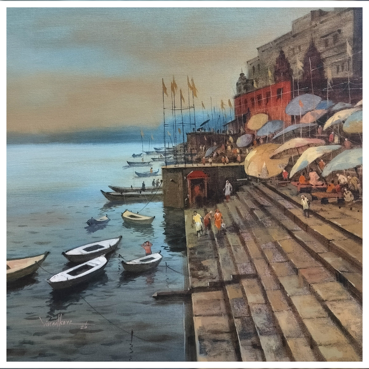 Still Ganga with golden light-thumbmail-1