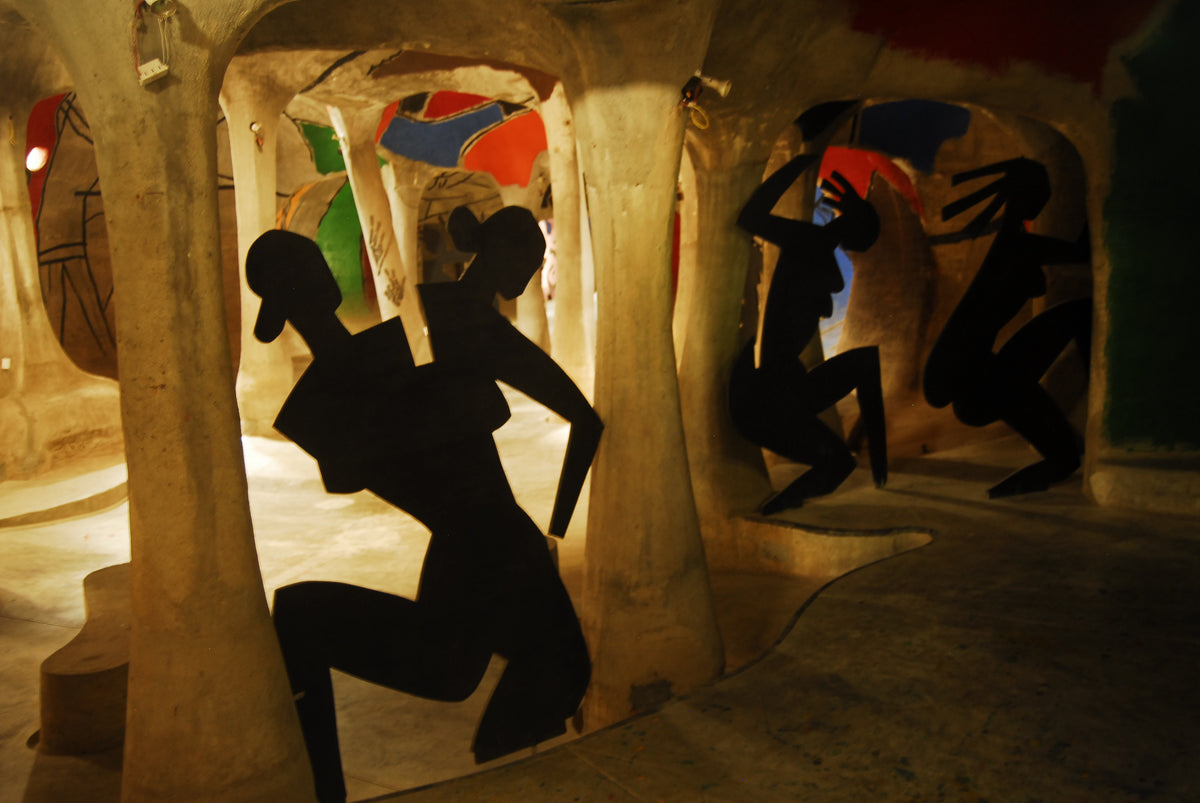 Ahemdavaad ni Gufa created by MF Husain &Doshi .