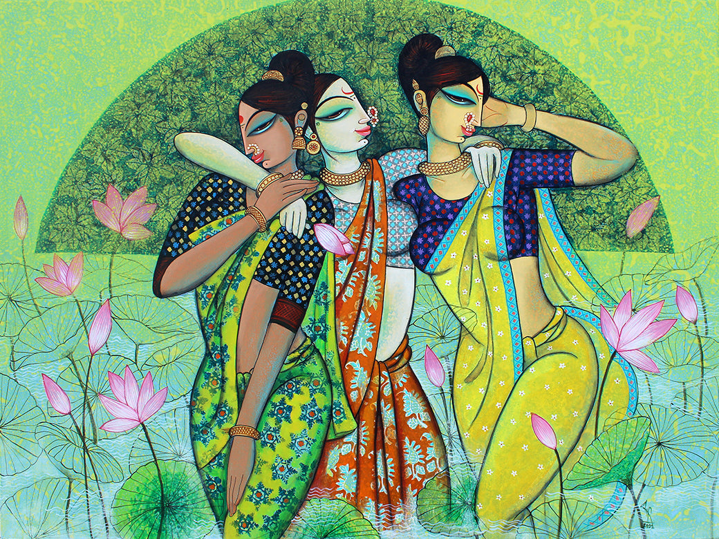 Trio in Bloom
