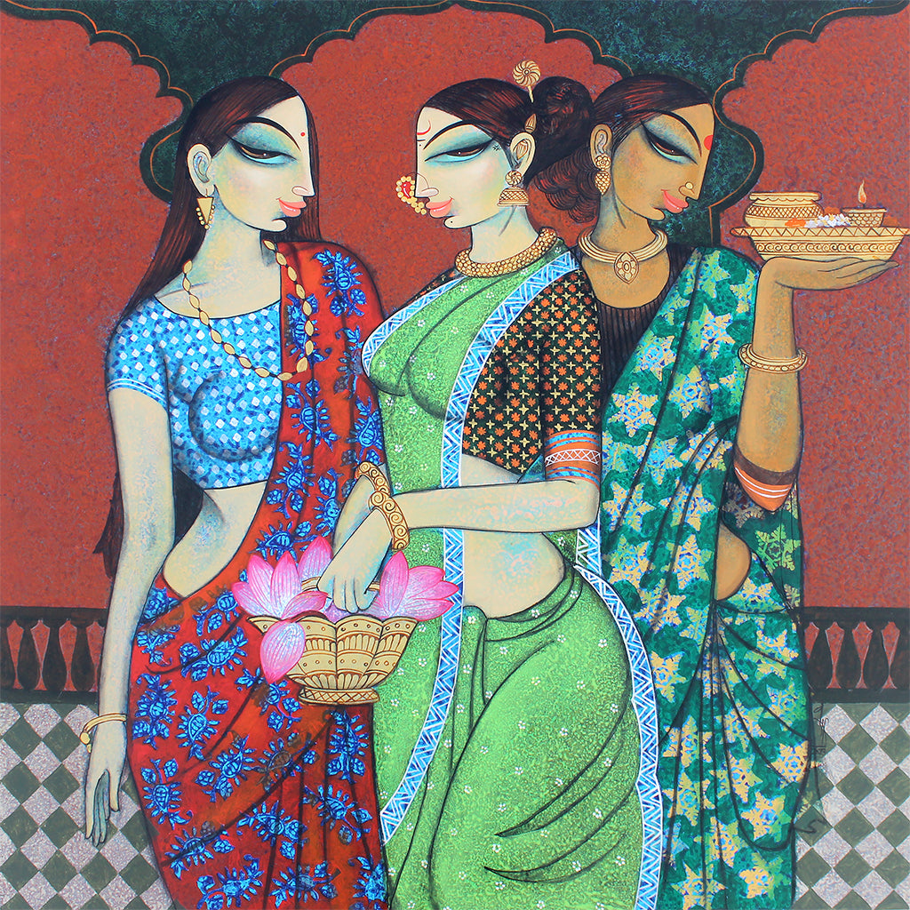 Sakhis and the Offering